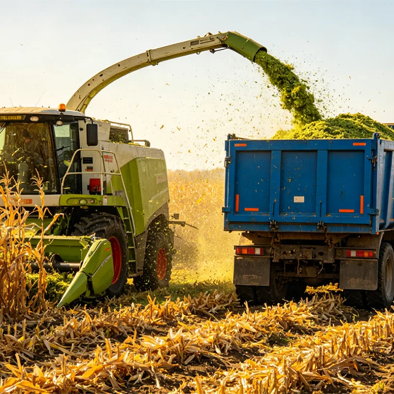 Efterårshøst majsensilage